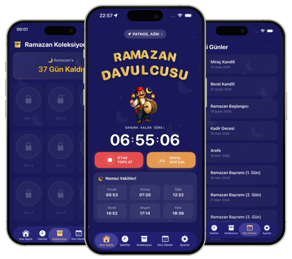 Ramazan Davulcusu Uygulama Ekran Görüntüsü